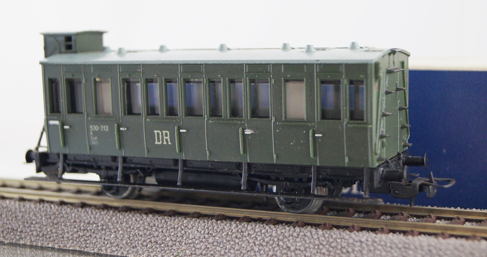 Piko Personenwagen 530 213 DR Abteilwagen Mit Bremserhaus Spur H0 OVP