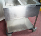 Preview: Hupfer SPA-EB 2 Mobile Bain Marie Wagen Gastro Speisenausgabewagen Wasserbad