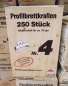 Preview: 56x 250 Stk. Mage Fugenkrallen Nr.4 Tackerkrallen NEU LZ52