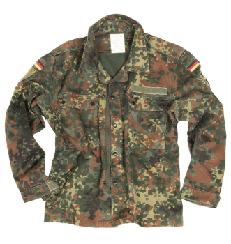 BW Feldbluse Flecktarn Gebr.