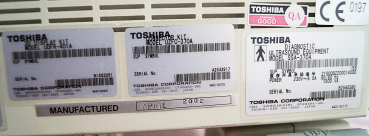 Toshiba SSA-370A Ultraschallgerät Power Vision 6000