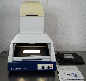 CAMAG Reprostar 3 III UV 254 302 366nm Weiß Licht Video Dünnschichtchromatographie