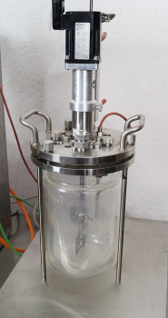 BBI X Cubio Single Bioreaktor Sartorius Fermenter 2L Doppelwand