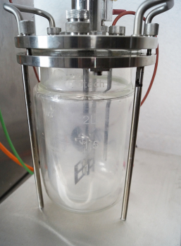 BBI X Cubio Single Bioreaktor Sartorius Fermenter 2L Doppelwand