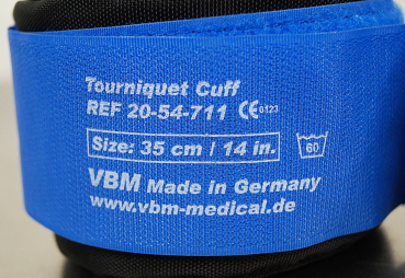 VBM Tourniquet Cuff Blutleere 2x 35cm Manschette für chirurgische Eingriffe