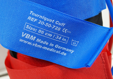 VBM Tourniquet Cuff Blutleere 1 Manschette Doppelmanschette 86cm für chirurgische Eingriffe