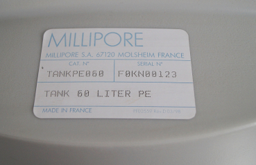 Merck Millipore Milli-Q Integral 5 Reinstwassersystem mit Q-POD und 60 l Tank Labor