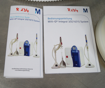 Merck Millipore Milli-Q Integral 5 Reinstwassersystem mit Q-POD und 60 l Tank Labor