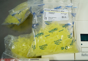 Roche Reflotron Blut Analysengerät viel Zubehör Chemie Analysator Labor