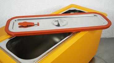 Rieber Thermoport® Getränkebehälter „thermi“ 12 Liter – Thermobehälter aus Kunststoff mit Auslasshahn, unbeheizt
