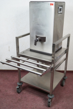 Melitta Getränkespender mit Unterbau Rollbar – 30 L, 60 x 60 x 140 cm