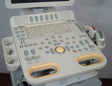 Philips HD7 BW Ultraschallgerät 2 Sonden Konvex C5-2 & Linear L12-3 + Mitsubishi CP30Dw Drucker & EKG