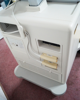 Philips HD7 BW Ultraschallgerät 2 Sonden Konvex C5-2 & Linear L12-3 + Mitsubishi CP30Dw Drucker & EKG