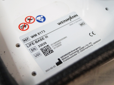 Weinmann LIFE-BASE 3 mit Oxygen-Modul und Flaschenhalter – Mobiles Notfall- und Transportsystem