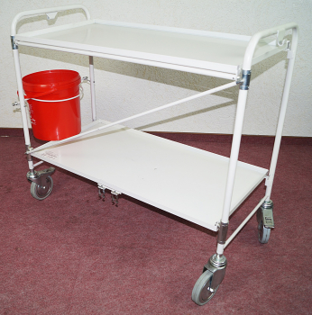 Maquet Rollwagen Transportwagen Werkstattwagen Verbandsmittelwagen