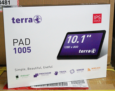 10er-Set Terra Pad 1005 10,1“ Tablet IPS Panel Quad Core LTE WLAN GPS Bluetooth Kamera