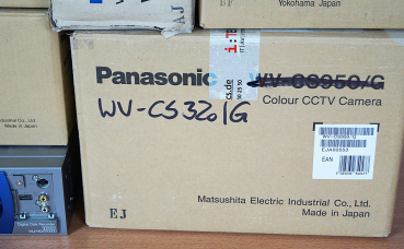 10x Panasonic CCTV Kamera Überwachungsset Überwachungskamera Farbkamera NEU