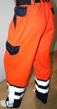 Original Bundeswehr Hose Orange BW Bundhose Sanitäter