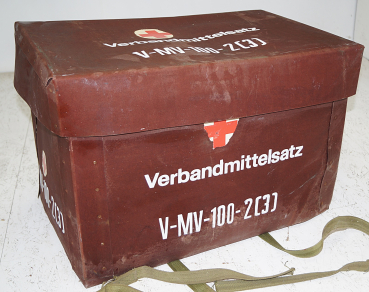 Original DDR NVA Verbandmittelsatz V-MV-100-2(3) Verbandskasten Koffer