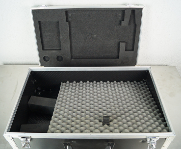 BW Flightcase 63 x 22,5 x 39 cm Transportkiste Transportbox Transportkoffer Universal Case