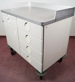 Maquet Arzt Schrank Verbandsmittelwagen Medizinschrank Instrumentenschrank rollbar