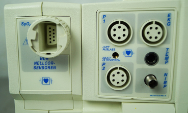Welch Allyn Propaq 106 Protokoll Vitalzeichen Patientenmonitor EKG