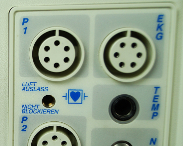 Welch Allyn Propaq 106 Protokoll Vitalzeichen Patientenmonitor EKG