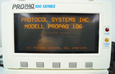 Welch Allyn Propaq 106 Protokoll Vitalzeichen Patientenmonitor EKG