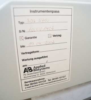 Appl. Biosystems GeneAmp 5700 / 9600 PCR Thermocycler