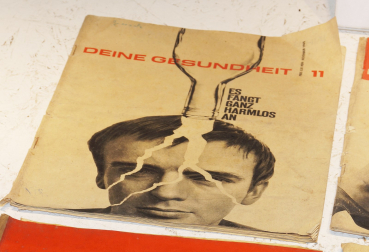 6x VEB DDR Heft Deine Gesundheit 1965 Zeitschrift