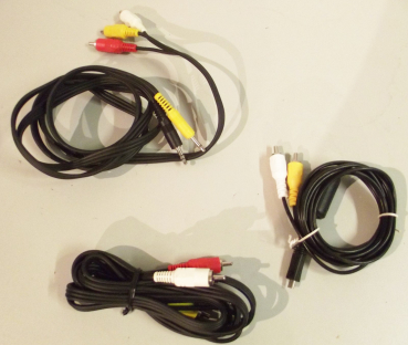 2x Klinke Chinch Kabel 1x Kamera Kabel Klinkenstecker Audiokabel Adapter Verbindung A343