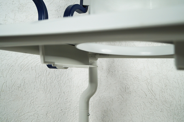 Rebotec Kiel Toilettenstuhl – Höhenverstellbarer Pflege- und Toilettenstuhl