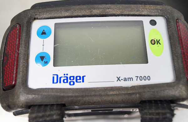 Dräger X-AM 7000 Mehrgasmessgerät Gas Warngerät mit Bumptest und Ladestation