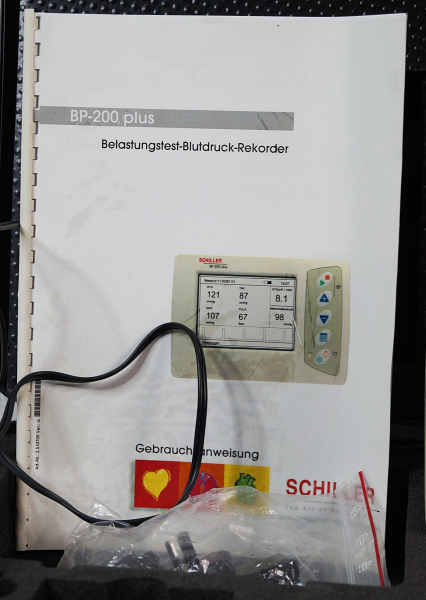 Schiller BP-200 plus Blutdruckmessgerät + Koffer Manschetten Zubehör