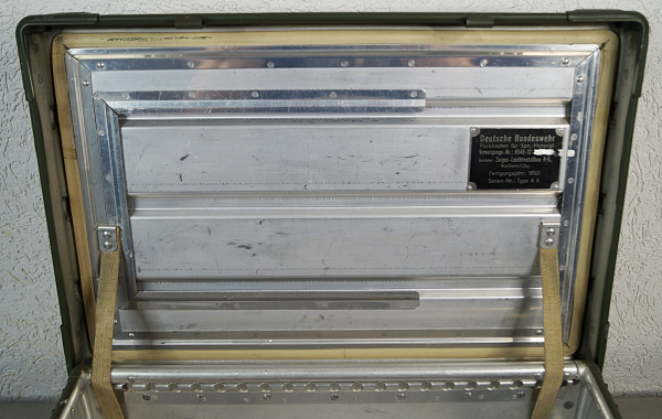 Zarges A5 BW Transportbox Aufbewahrungskiste Alu 60x40x25