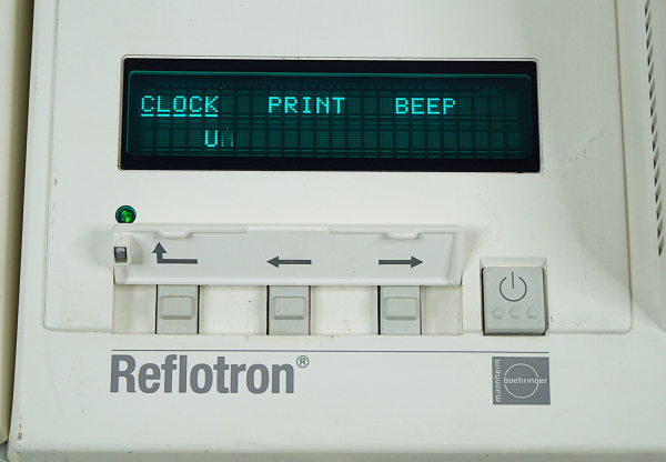 Roche Reflotron Blut Analysengerät viel Zubehör Chemie Analysator Labor