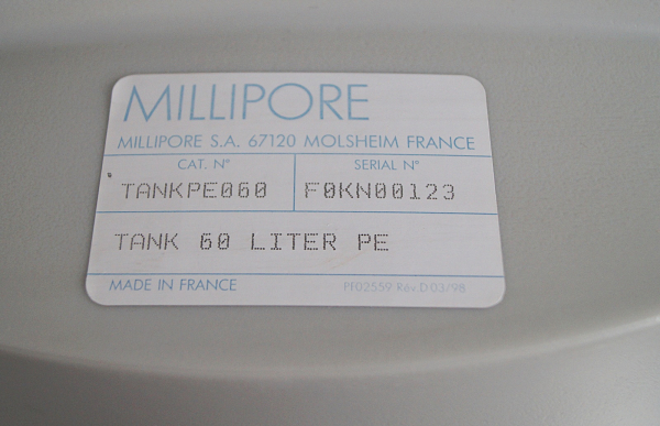 Merck Millipore Milli-Q Integral 5 Reinstwassersystem mit Q-POD und 60 l Tank Labor