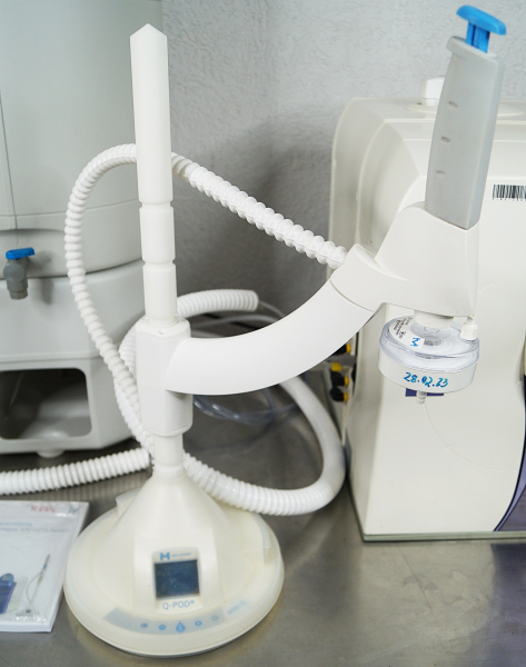 Merck Millipore Milli-Q Integral 5 Reinstwassersystem mit Q-POD und 60 l Tank Labor