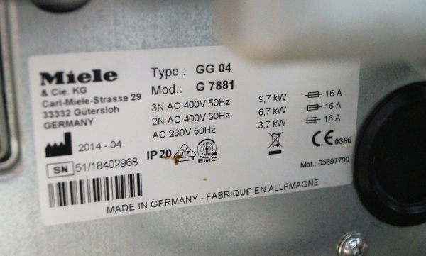 Miele G 7881 mit DOS-System und 2 Spülkörben – Professioneller Reinigungs- und Desinfektionsautomat