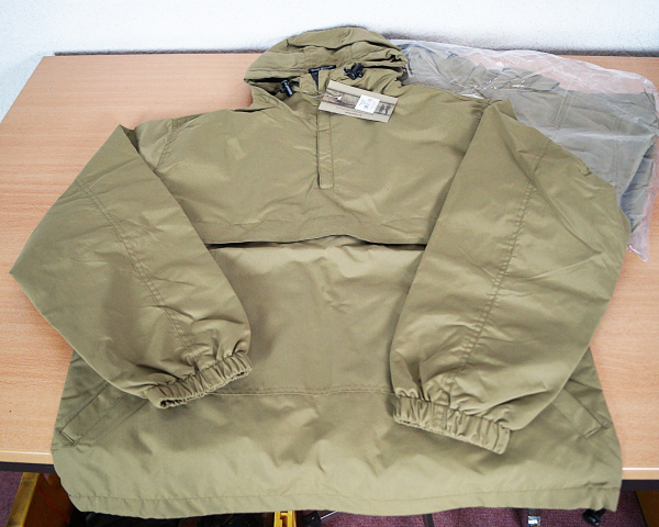 2x Combat Anorak Set Sommer Jacke Gr. S Coyote Windjacke mit Kapuze Windbreaker