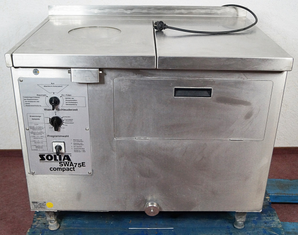 Solia SWA 75 E Gemüsewaschanlage – Effiziente Reinigung für Profiküchen und Lebensmittelbetriebe