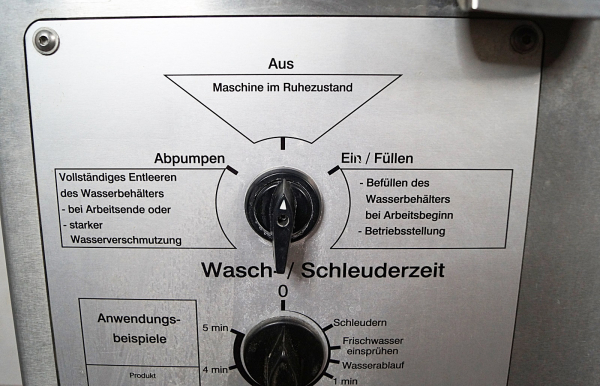 Solia SWA 75 E Gemüsewaschanlage – Effiziente Reinigung für Profiküchen und Lebensmittelbetriebe
