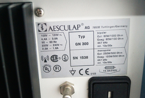 Aesculap GN 300 – Bipolare Koagulationseinheit