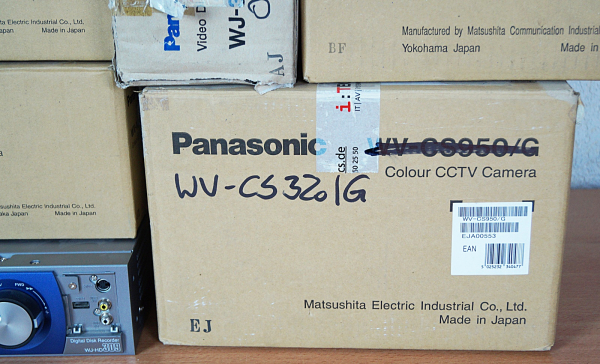 10x Panasonic CCTV Kamera Überwachungsset Überwachungskamera Farbkamera NEU