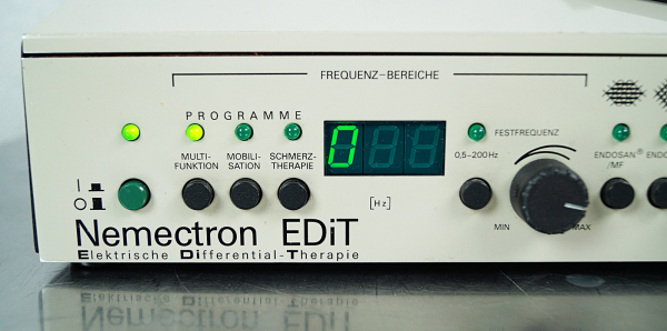 Nemectron Edit EDT Elektrotherapie Gerät Physio Reizstrom