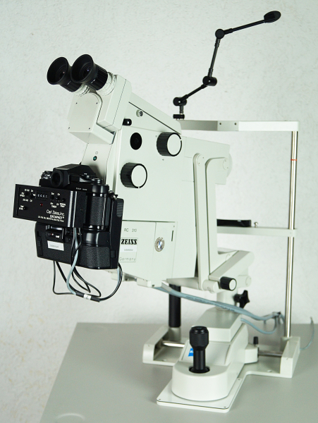 Zeiss RC 310 Fundus Kamera Nikon F3 Kamera Mikroskop