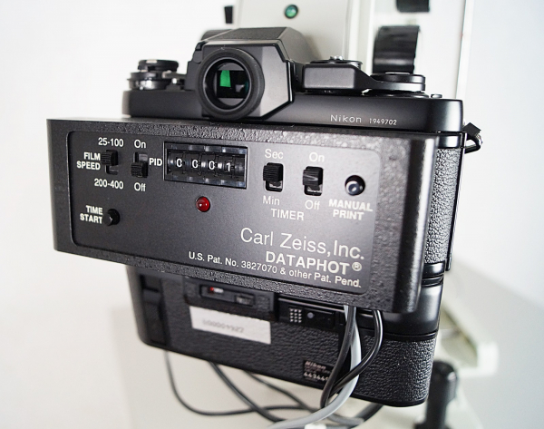 Zeiss RC 310 Fundus Kamera Nikon F3 Kamera Mikroskop