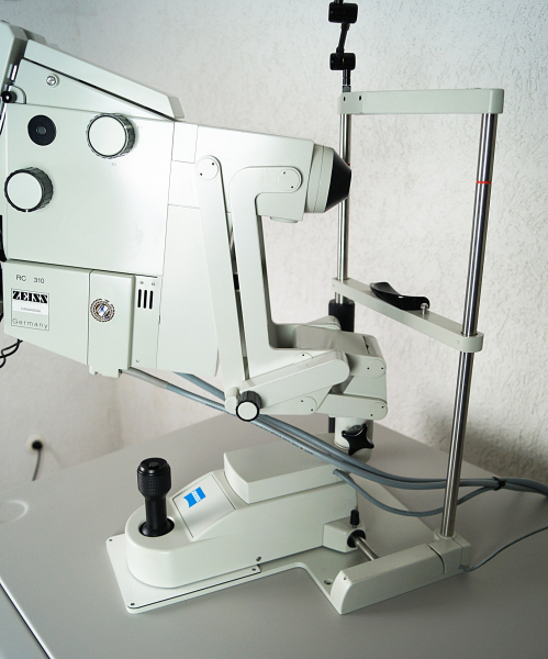 Zeiss RC 310 Fundus Kamera Nikon F3 Kamera Mikroskop