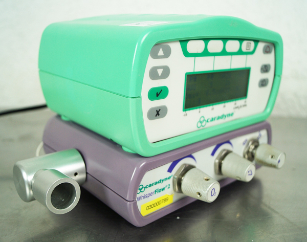 Caradyne Whisperflow 2 Criterion 60 CPAP Gerät Patientenüberwachung