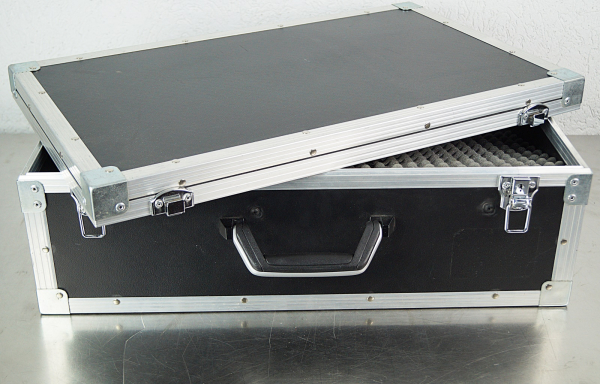 BW Flightcase 63 x 22,5 x 39 cm Transportkiste Transportbox Transportkoffer Universal Case